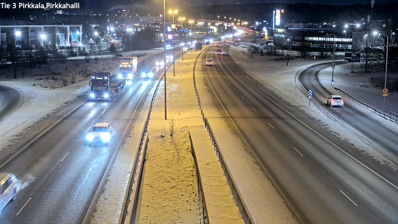 Weather Camera Image Road 3 Pirkkala, Pirkkahalli, Pirkkala, Pirkanmaa