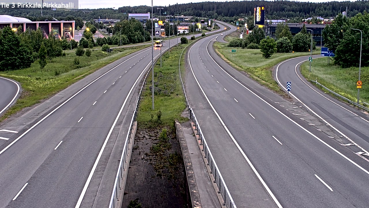 Kelikamerat Kuva Tie 3 Pirkkala, Pirkkahalli, Pirkkala, Pirkanmaa