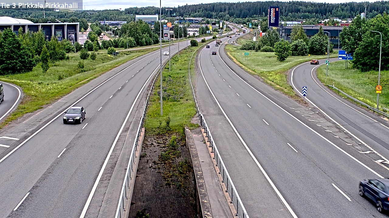 Kelikamerat Kuva Tie 3 Pirkkala, Pirkkahalli, Pirkkala, Pirkanmaa
