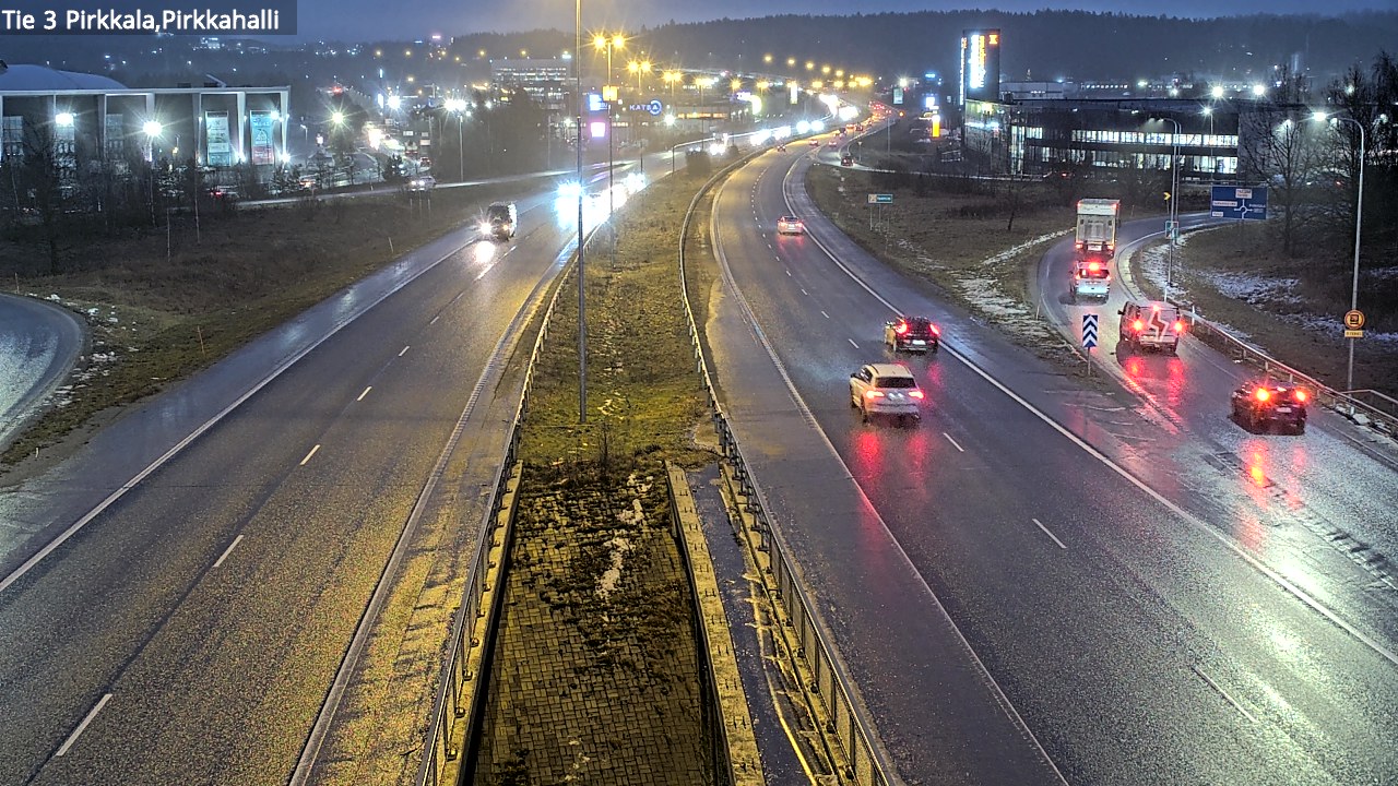 Weather Camera Image Väg 3 Birkala, Pirkkahalli, Pirkkala, Pirkanmaa
