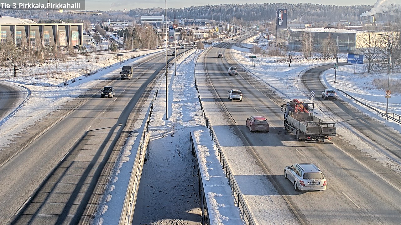 Weather Camera Image Väg 3 Birkala, Pirkkahalli, Pirkkala, Pirkanmaa