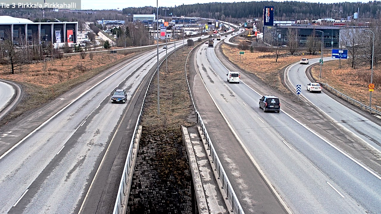 Kelikamerat Kuva Tie 3 Pirkkala, Pirkkahalli, Pirkkala, Pirkanmaa