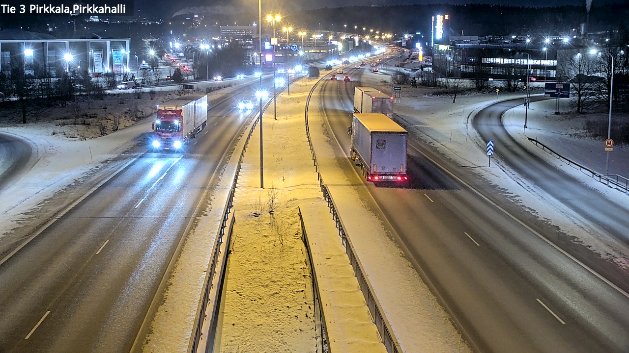 Weather Camera Image Road 3 Pirkkala, Pirkkahalli, Pirkkala, Pirkanmaa