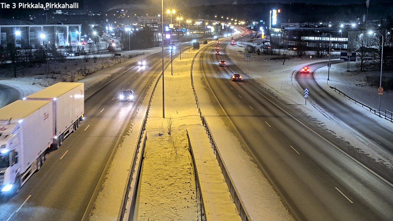 Weather Camera Image Road 3 Pirkkala, Pirkkahalli, Pirkkala, Pirkanmaa