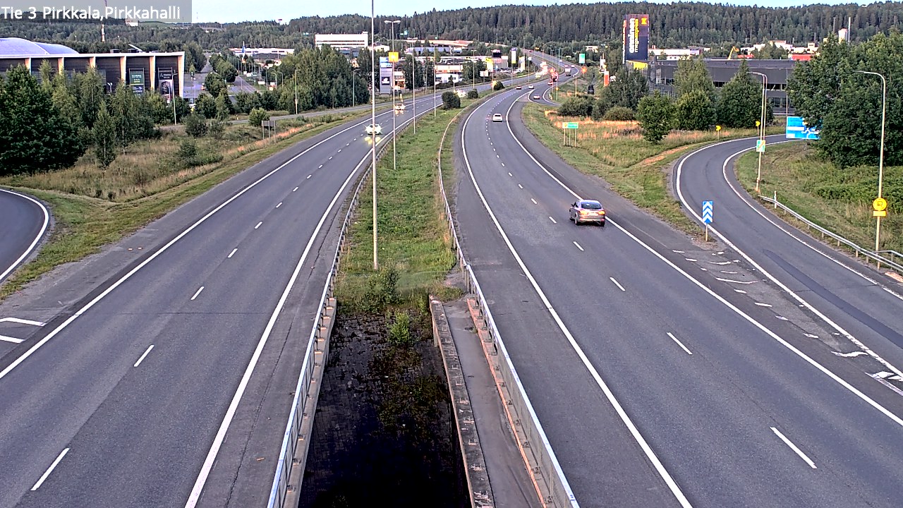 Weather Camera Image Väg 3 Birkala, Pirkkahalli, Pirkkala, Pirkanmaa