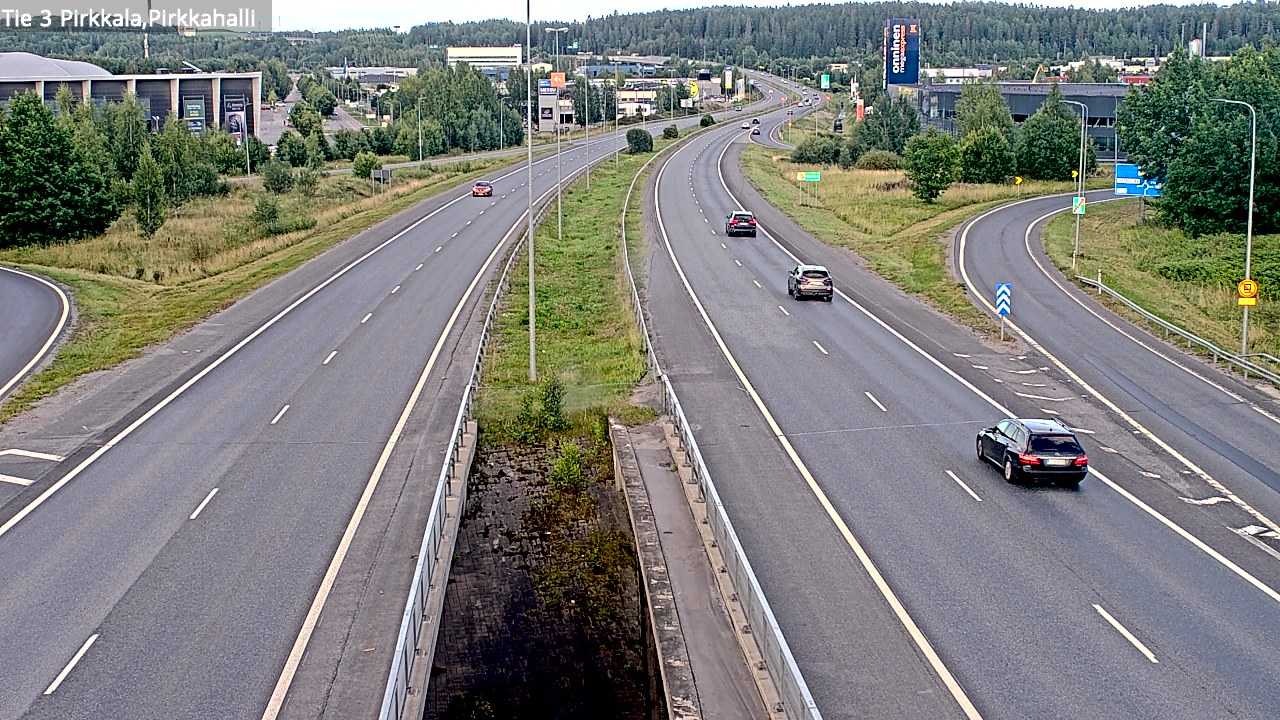 Weather Camera Image Väg 3 Birkala, Pirkkahalli, Pirkkala, Pirkanmaa