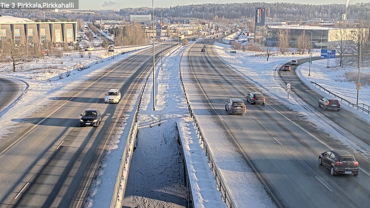 Weather Camera Image Väg 3 Birkala, Pirkkahalli, Pirkkala, Pirkanmaa
