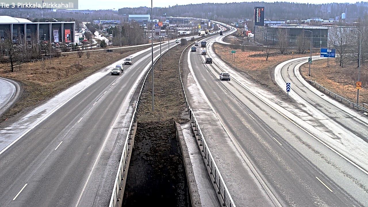 Weather Camera Image Väg 3 Birkala, Pirkkahalli, Pirkkala, Pirkanmaa