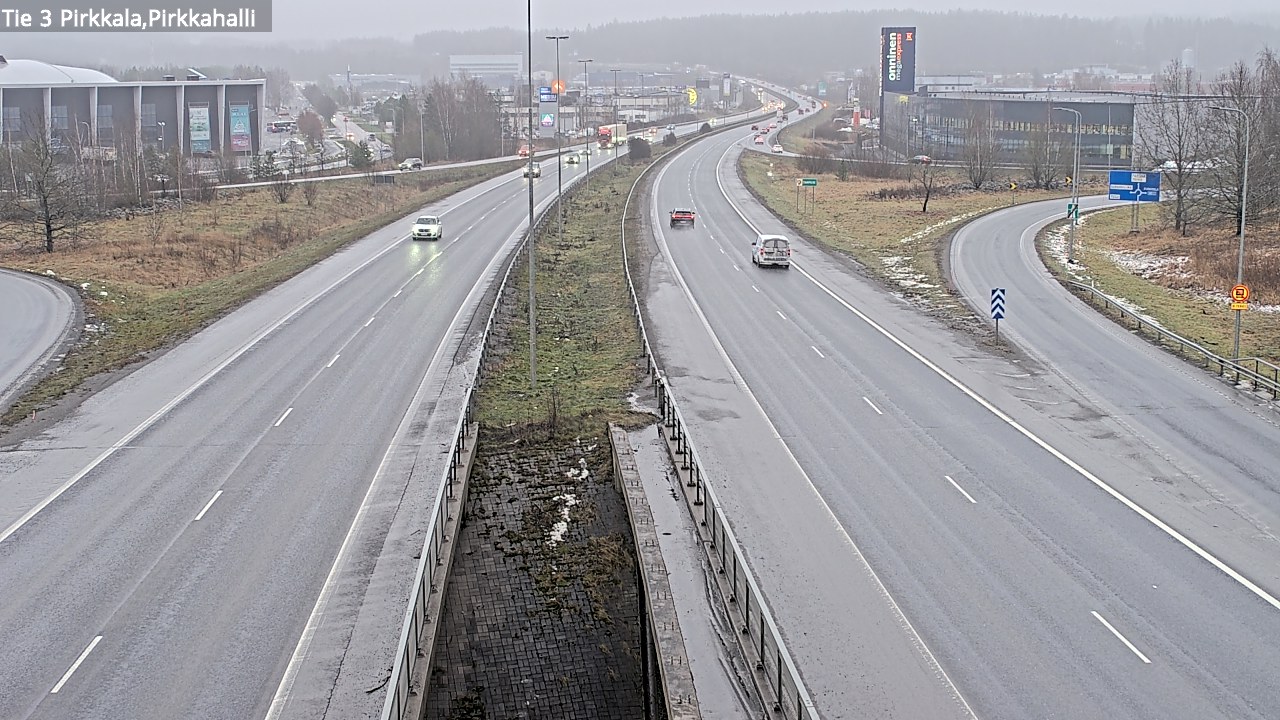 Weather Camera Image Väg 3 Birkala, Pirkkahalli, Pirkkala, Pirkanmaa
