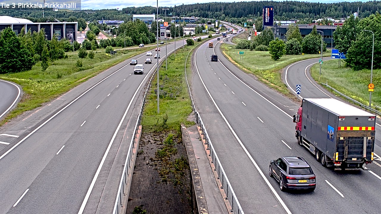 Weather Camera Image Väg 3 Birkala, Pirkkahalli, Pirkkala, Pirkanmaa