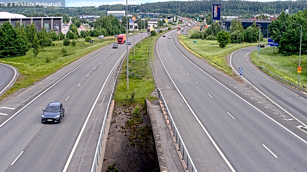 Kelikamerat Kuva Tie 3 Pirkkala, Pirkkahalli, Pirkkala, Pirkanmaa
