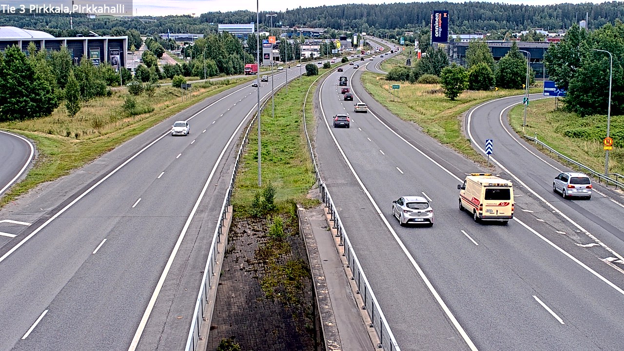 Weather Camera Image Väg 3 Birkala, Pirkkahalli, Pirkkala, Pirkanmaa