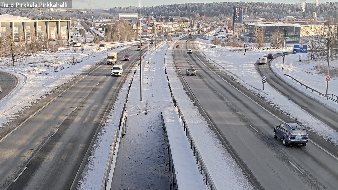 Kelikamerat Kuva Tie 3 Pirkkala, Pirkkahalli, Pirkkala, Pirkanmaa