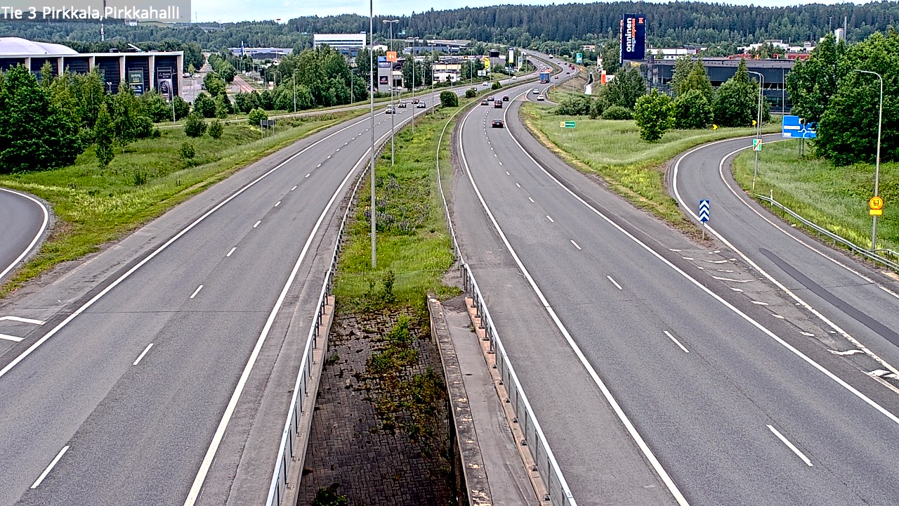 Kelikamerat Kuva Tie 3 Pirkkala, Pirkkahalli, Pirkkala, Pirkanmaa