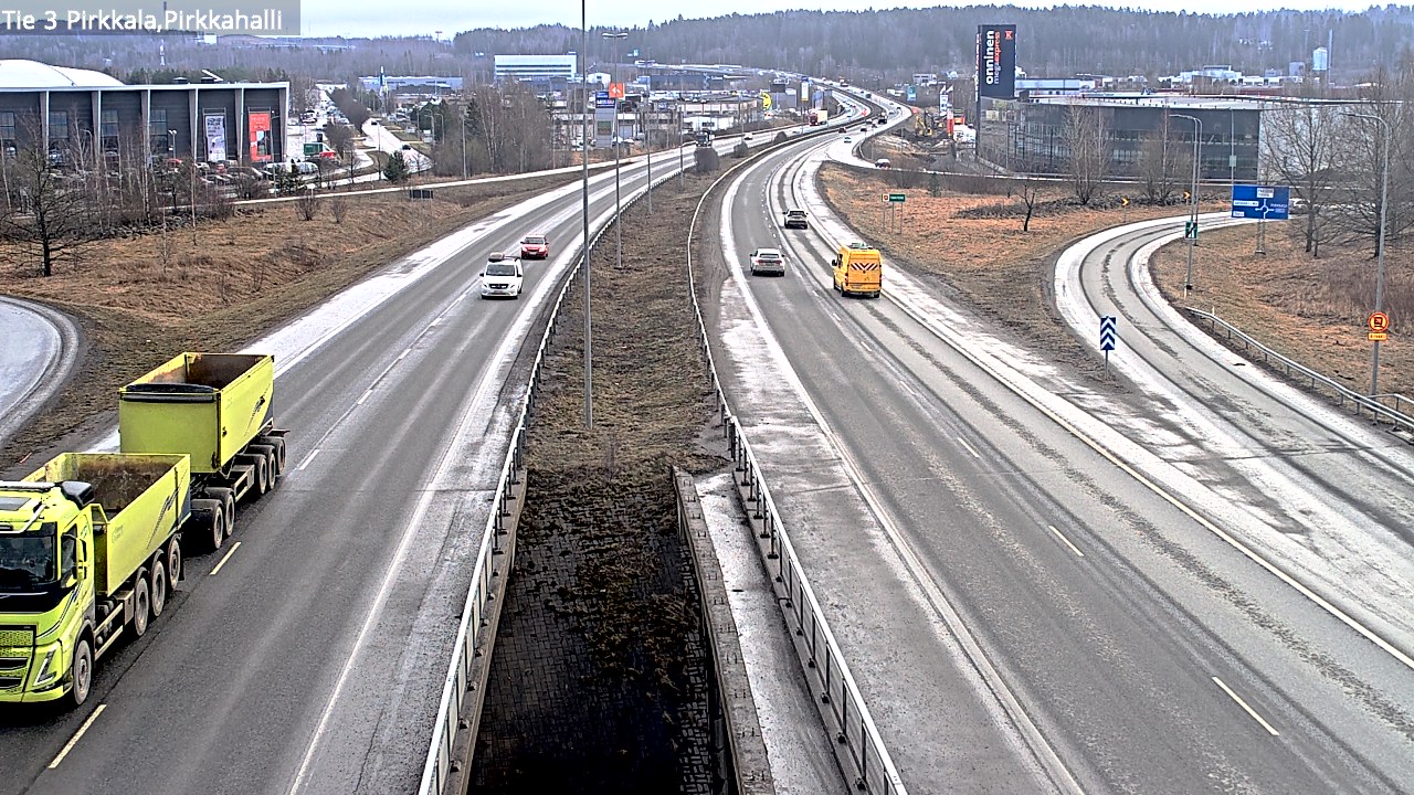 Weather Camera Image Väg 3 Birkala, Pirkkahalli, Pirkkala, Pirkanmaa