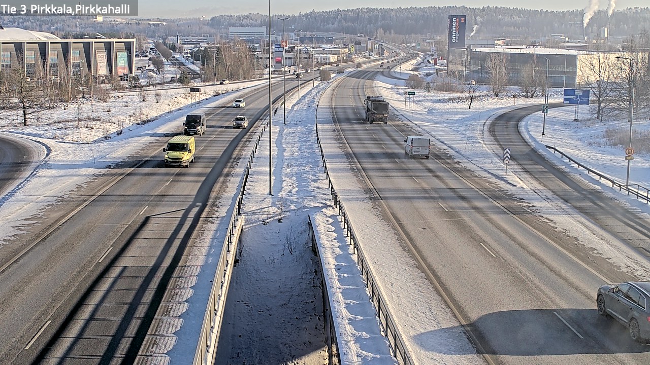 Weather Camera Image Väg 3 Birkala, Pirkkahalli, Pirkkala, Pirkanmaa