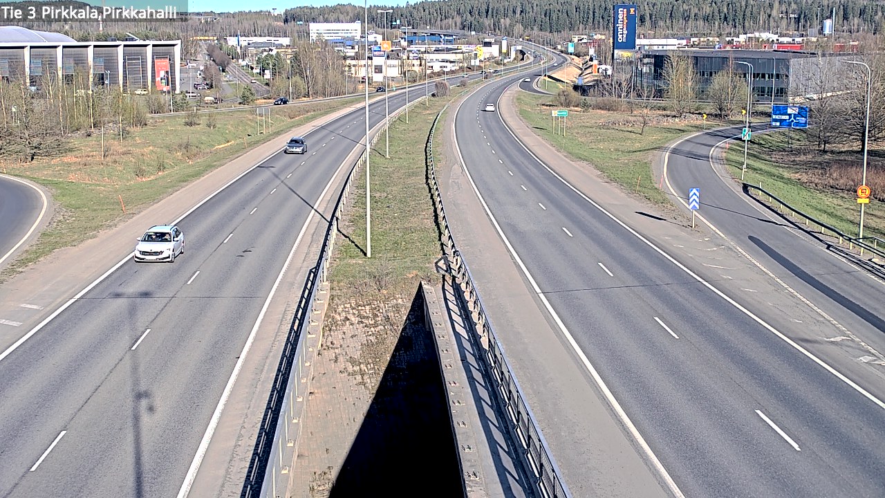 Weather Camera Image Road 3 Pirkkala, Pirkkahalli, Pirkkala, Pirkanmaa