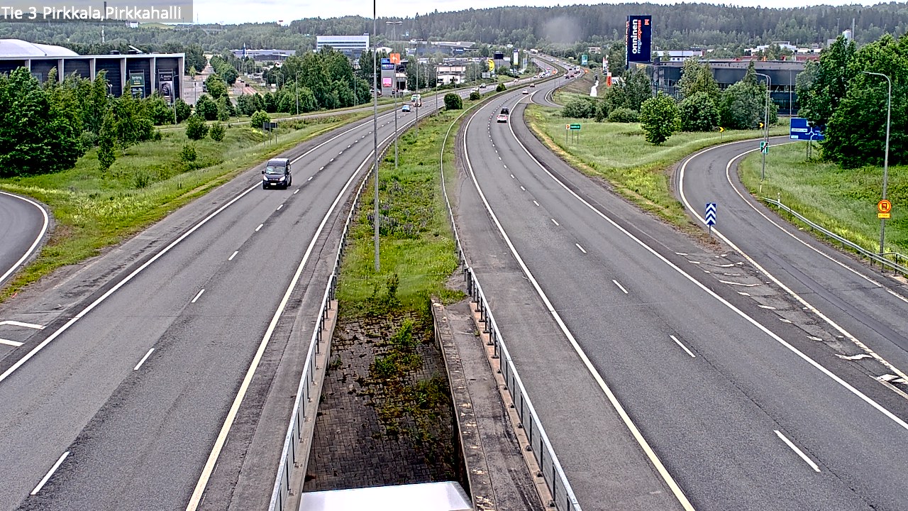 Weather Camera Image Väg 3 Birkala, Pirkkahalli, Pirkkala, Pirkanmaa