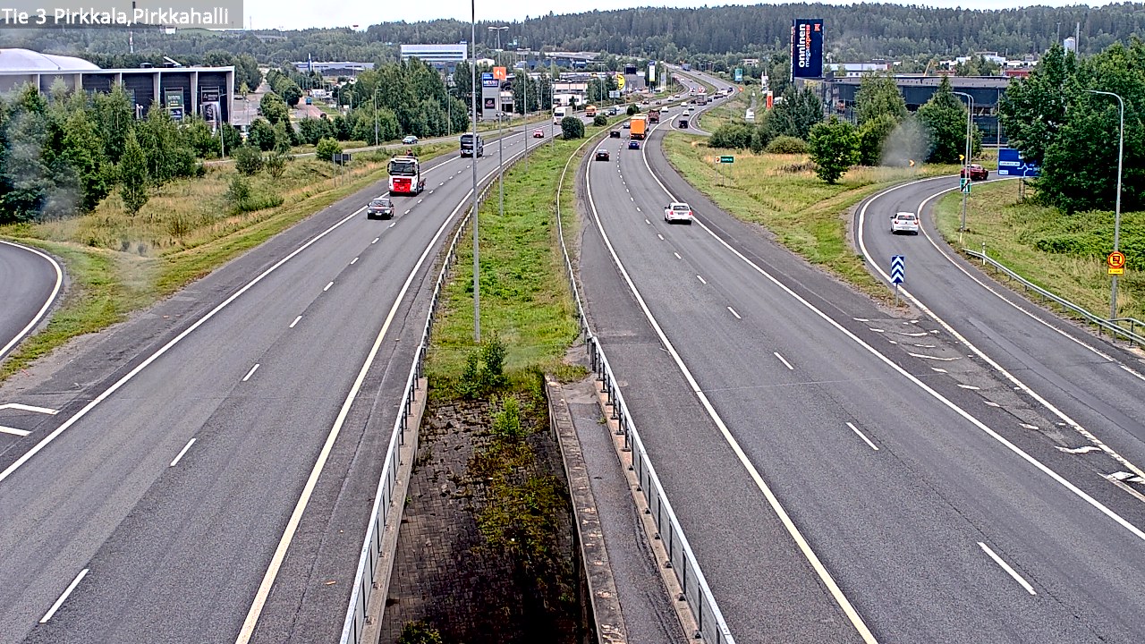 Weather Camera Image Road 3 Pirkkala, Pirkkahalli, Pirkkala, Pirkanmaa