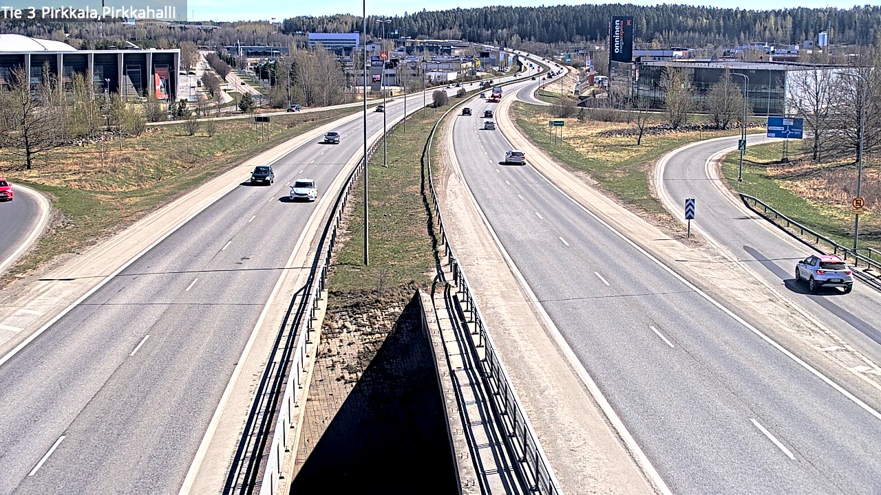 Weather Camera Image Road 3 Pirkkala, Pirkkahalli, Pirkkala, Pirkanmaa