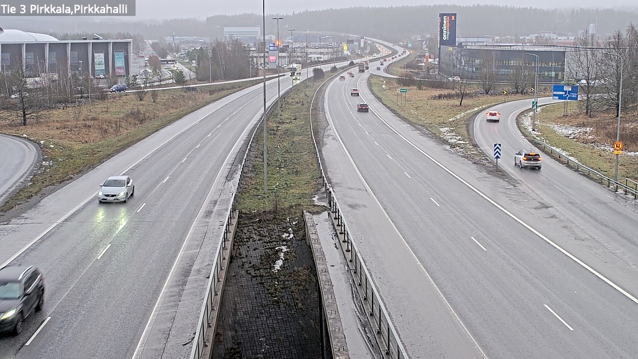 Weather Camera Image Väg 3 Birkala, Pirkkahalli, Pirkkala, Pirkanmaa