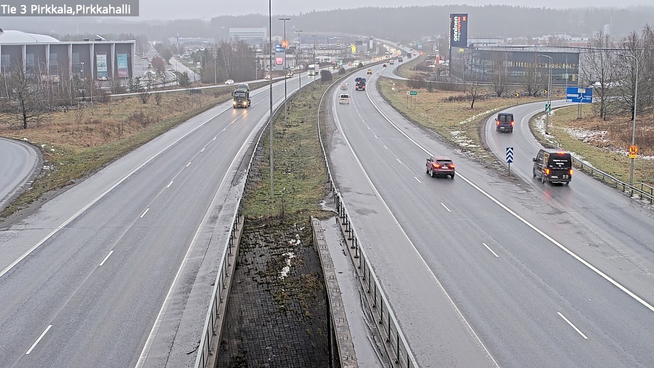 Weather Camera Image Väg 3 Birkala, Pirkkahalli, Pirkkala, Pirkanmaa