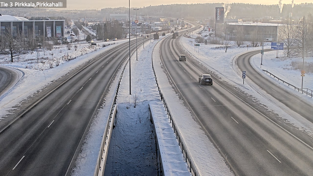 Weather Camera Image Väg 3 Birkala, Pirkkahalli, Pirkkala, Pirkanmaa