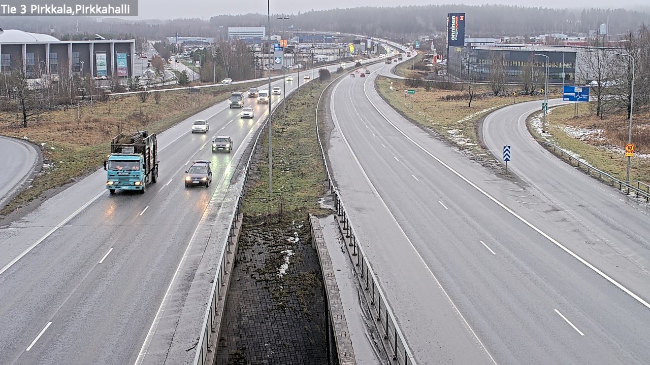 Weather Camera Image Väg 3 Birkala, Pirkkahalli, Pirkkala, Pirkanmaa