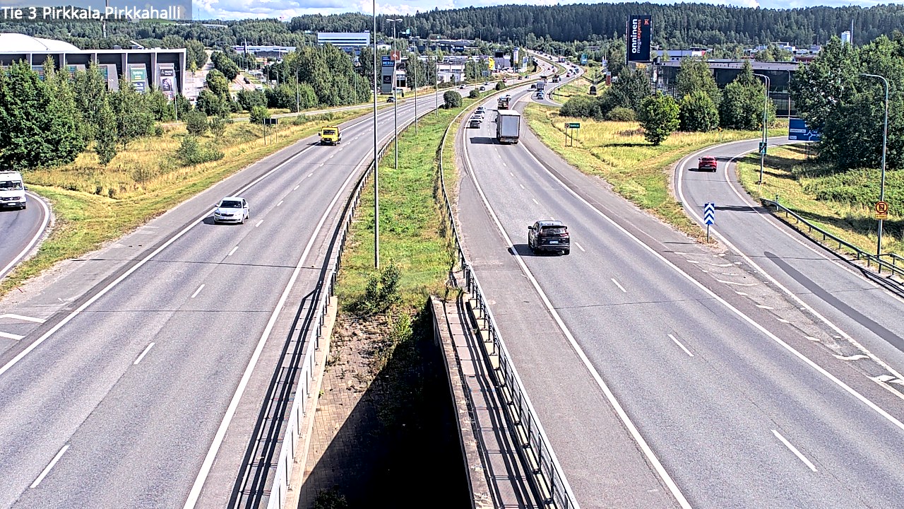 Weather Camera Image Väg 3 Birkala, Pirkkahalli, Pirkkala, Pirkanmaa