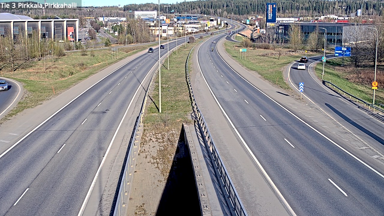 Weather Camera Image Road 3 Pirkkala, Pirkkahalli, Pirkkala, Pirkanmaa