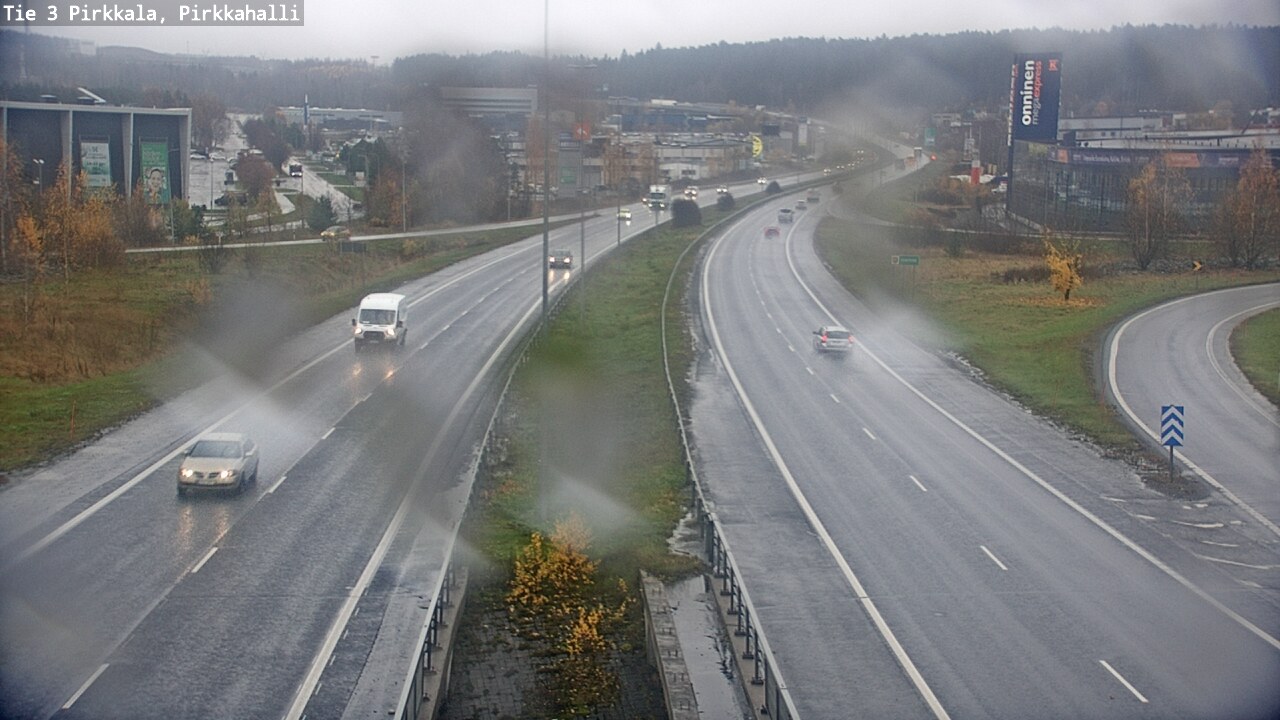 Kelikamerat Kuva Tie 3 Pirkkala, Pirkkahalli, Pirkkala, Pirkanmaa