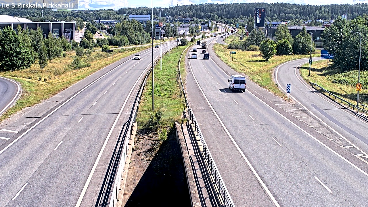 Weather Camera Image Väg 3 Birkala, Pirkkahalli, Pirkkala, Pirkanmaa