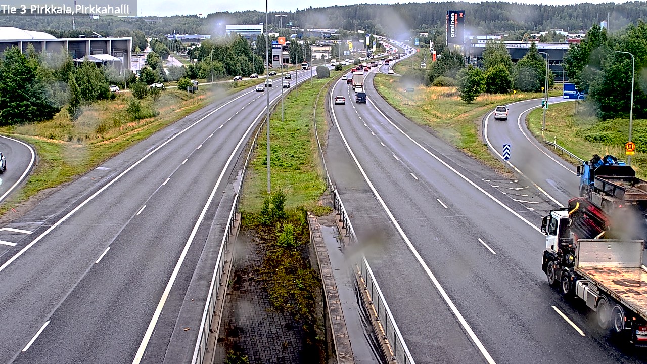 Weather Camera Image Road 3 Pirkkala, Pirkkahalli, Pirkkala, Pirkanmaa