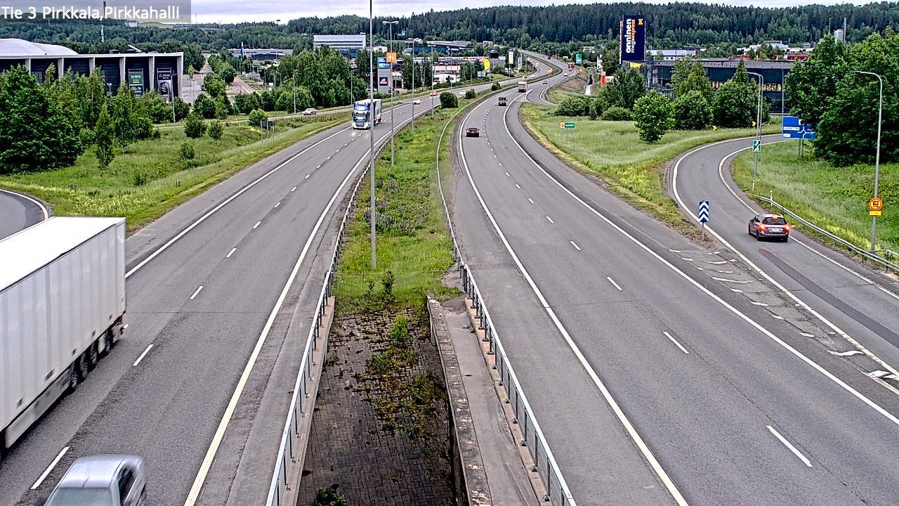 Kelikamerat Kuva Tie 3 Pirkkala, Pirkkahalli, Pirkkala, Pirkanmaa