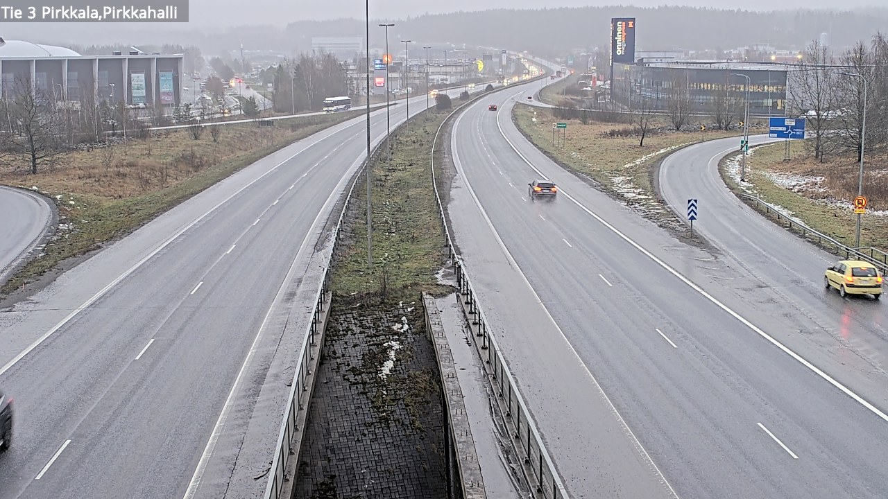 Weather Camera Image Väg 3 Birkala, Pirkkahalli, Pirkkala, Pirkanmaa
