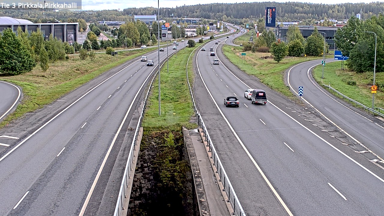 Weather Camera Image Väg 3 Birkala, Pirkkahalli, Pirkkala, Pirkanmaa
