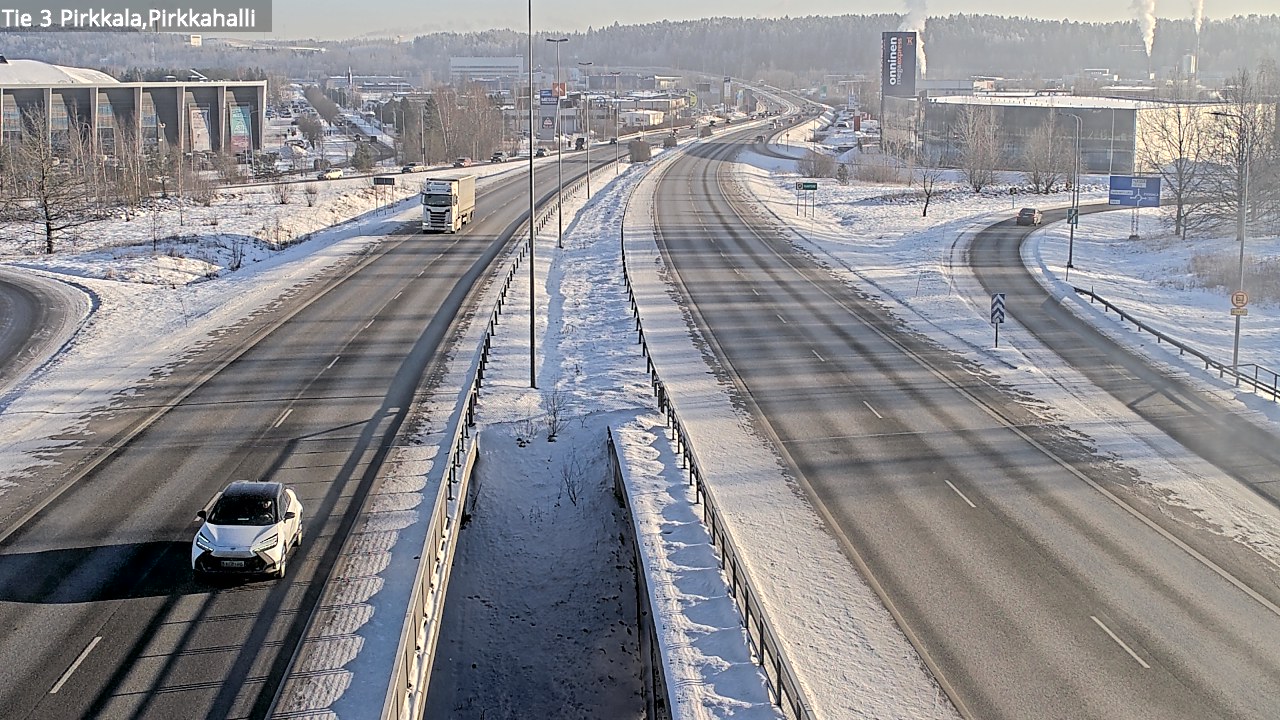 Weather Camera Image Väg 3 Birkala, Pirkkahalli, Pirkkala, Pirkanmaa