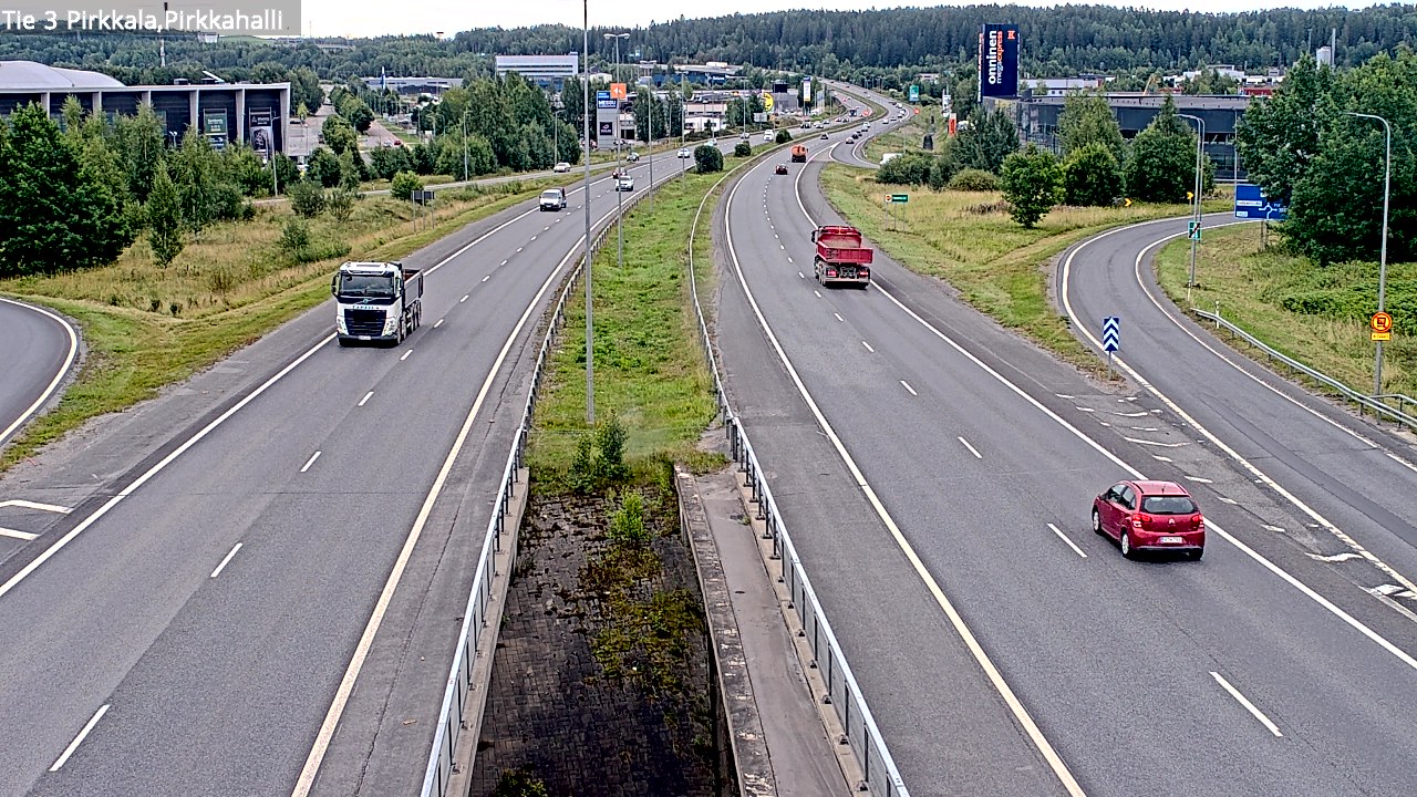 Kelikamerat Kuva Tie 3 Pirkkala, Pirkkahalli, Pirkkala, Pirkanmaa