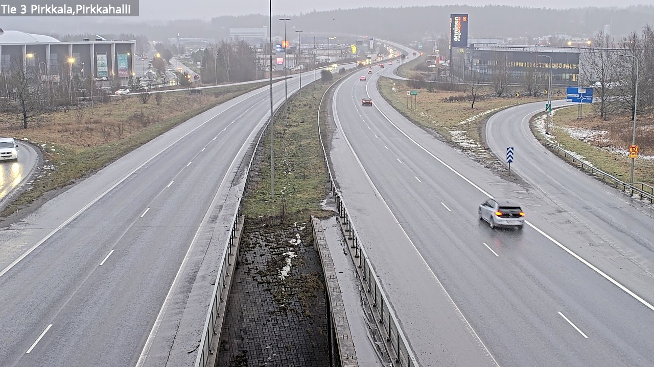 Weather Camera Image Väg 3 Birkala, Pirkkahalli, Pirkkala, Pirkanmaa