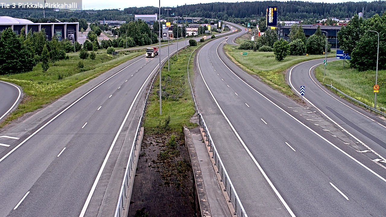 Kelikamerat Kuva Tie 3 Pirkkala, Pirkkahalli, Pirkkala, Pirkanmaa
