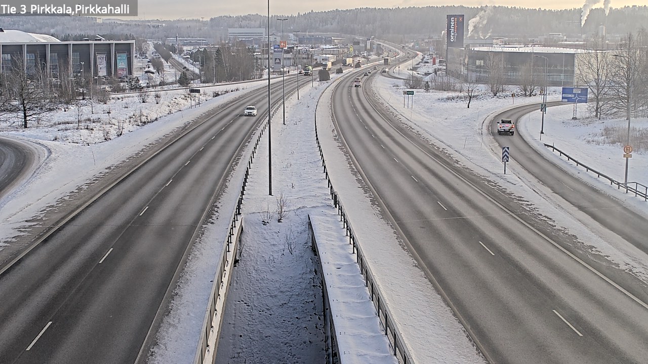 Weather Camera Image Väg 3 Birkala, Pirkkahalli, Pirkkala, Pirkanmaa