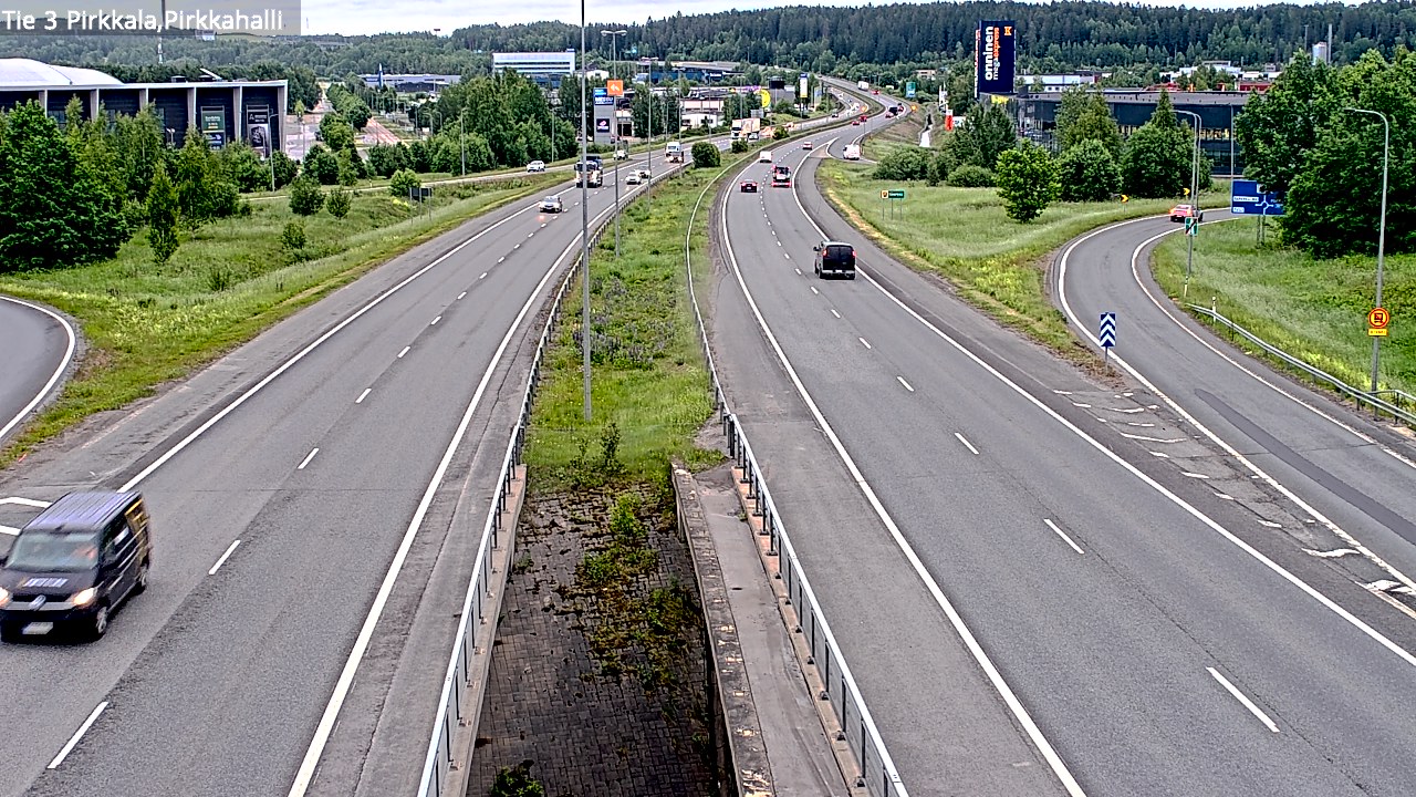 Kelikamerat Kuva Tie 3 Pirkkala, Pirkkahalli, Pirkkala, Pirkanmaa