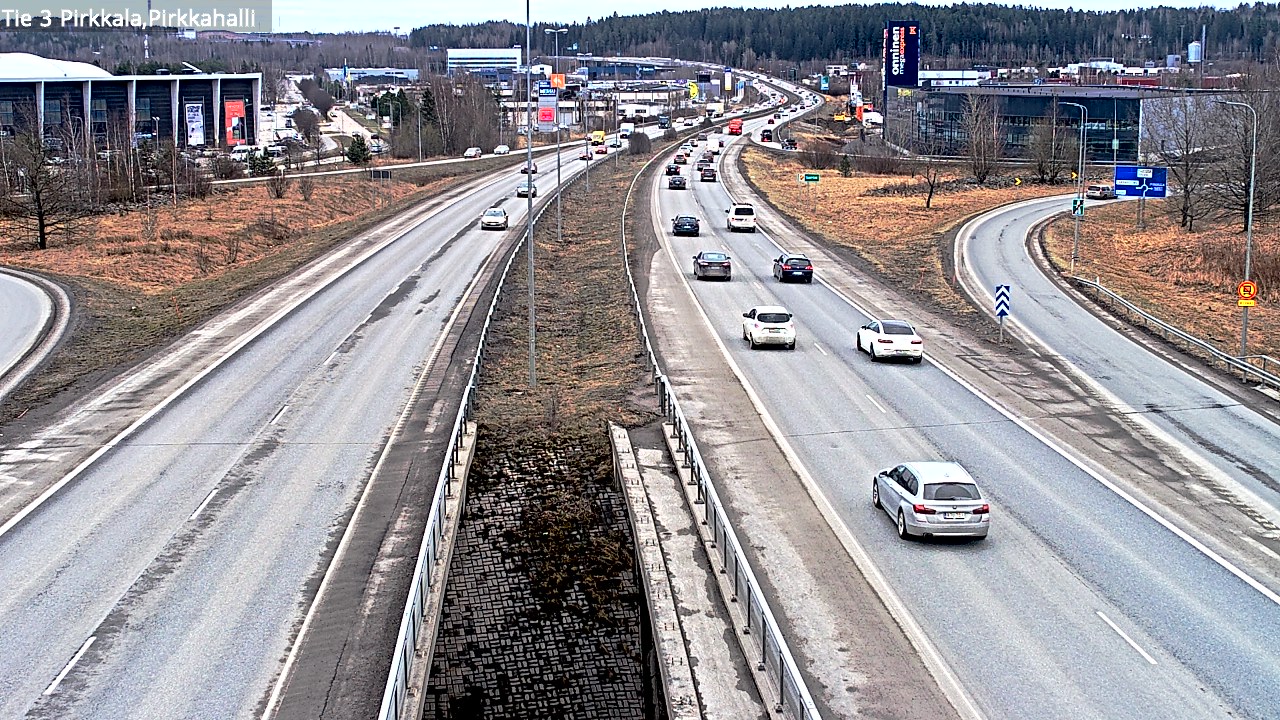 Kelikamerat Kuva Tie 3 Pirkkala, Pirkkahalli, Pirkkala, Pirkanmaa