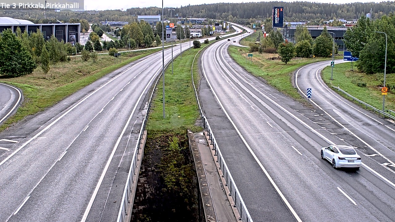 Weather Camera Image Väg 3 Birkala, Pirkkahalli, Pirkkala, Pirkanmaa