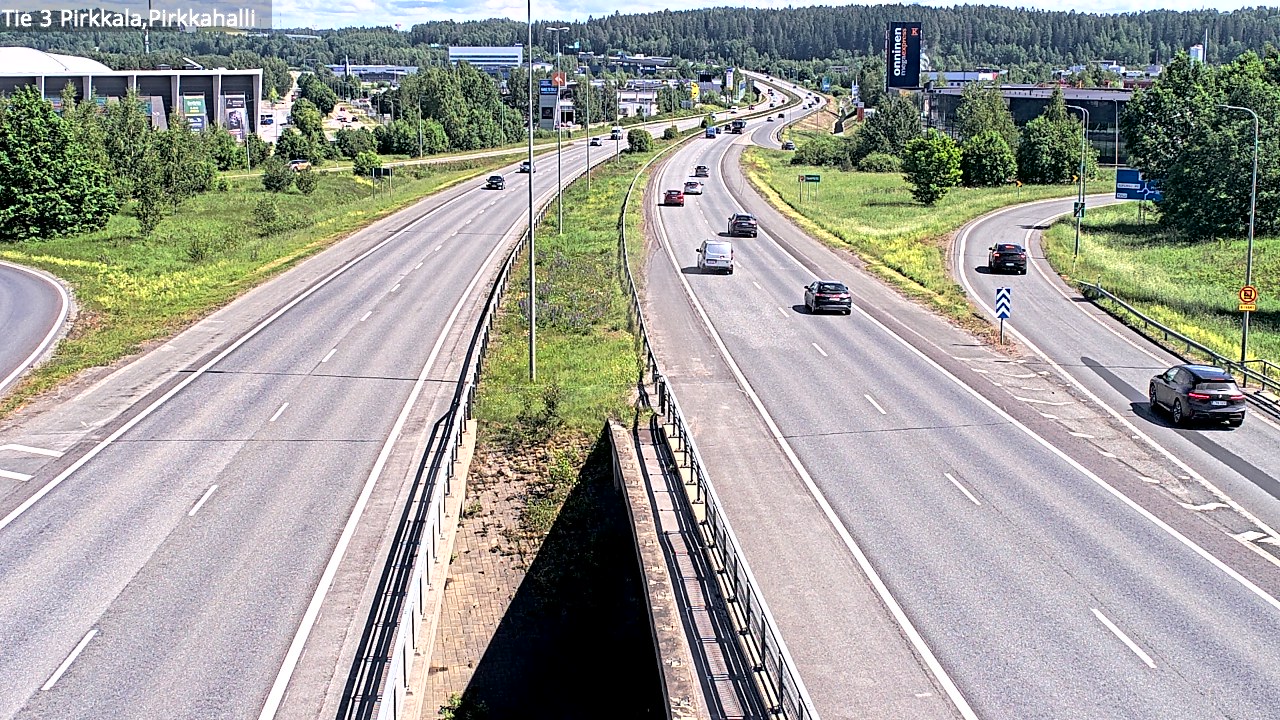 Kelikamerat Kuva Tie 3 Pirkkala, Pirkkahalli, Pirkkala, Pirkanmaa