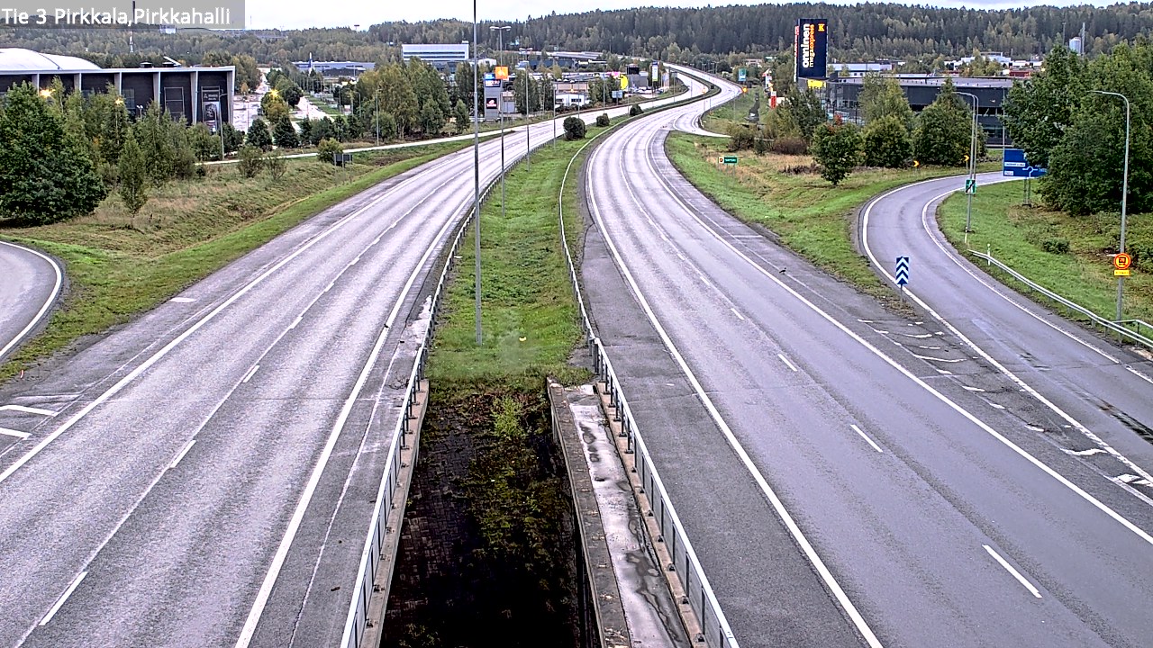Weather Camera Image Väg 3 Birkala, Pirkkahalli, Pirkkala, Pirkanmaa