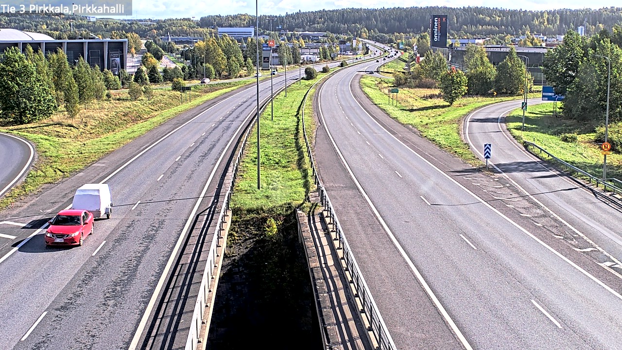 Kelikamerat Kuva Tie 3 Pirkkala, Pirkkahalli, Pirkkala, Pirkanmaa