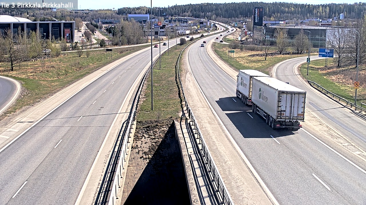Weather Camera Image Road 3 Pirkkala, Pirkkahalli, Pirkkala, Pirkanmaa