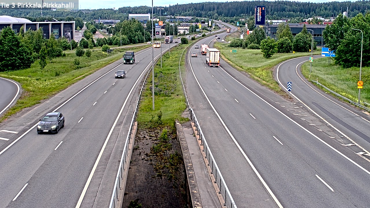 Kelikamerat Kuva Tie 3 Pirkkala, Pirkkahalli, Pirkkala, Pirkanmaa