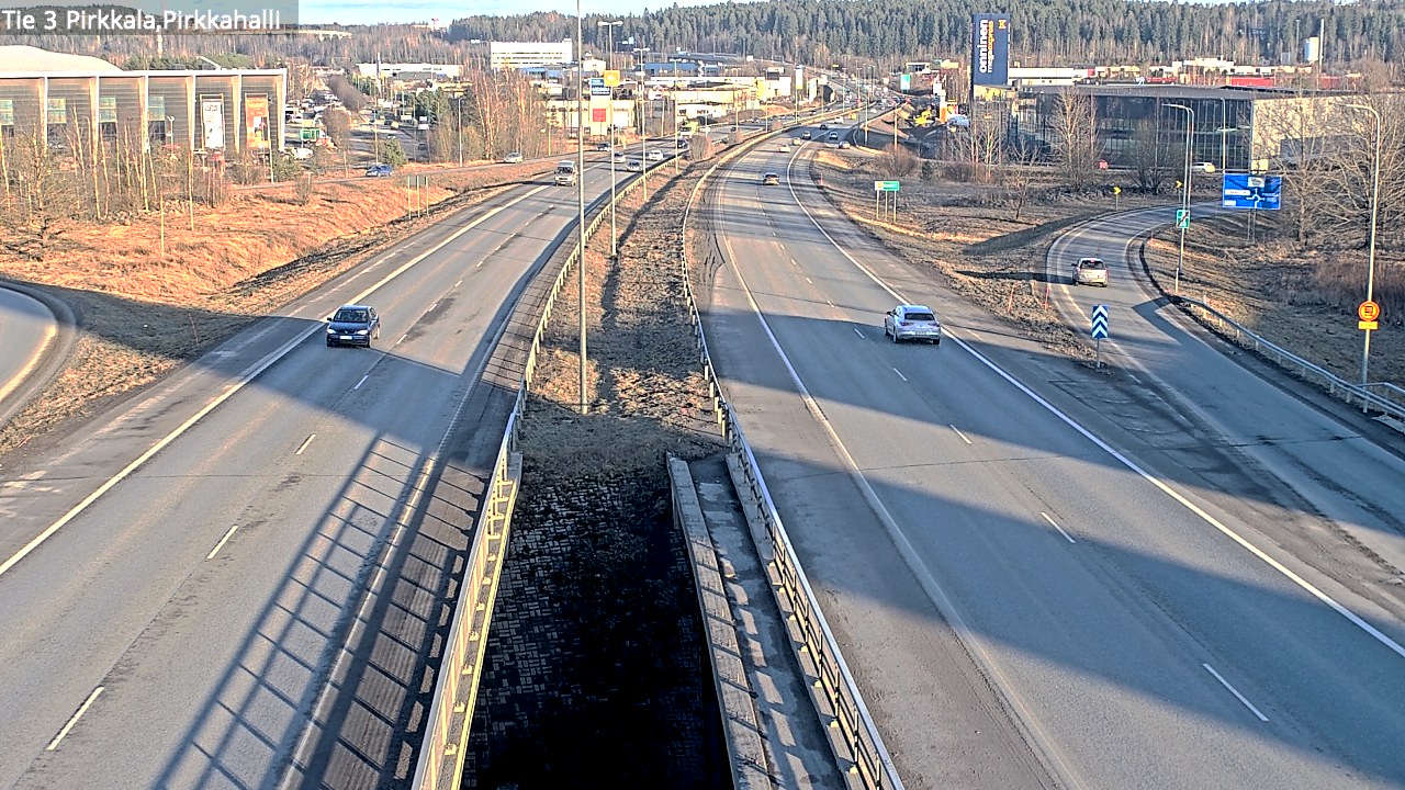 Weather Camera Image Väg 3 Birkala, Pirkkahalli, Pirkkala, Pirkanmaa